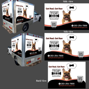 Car Wrap-Design von JS_Design für Top Dog Food and Supply, LLC | Design: #26642014