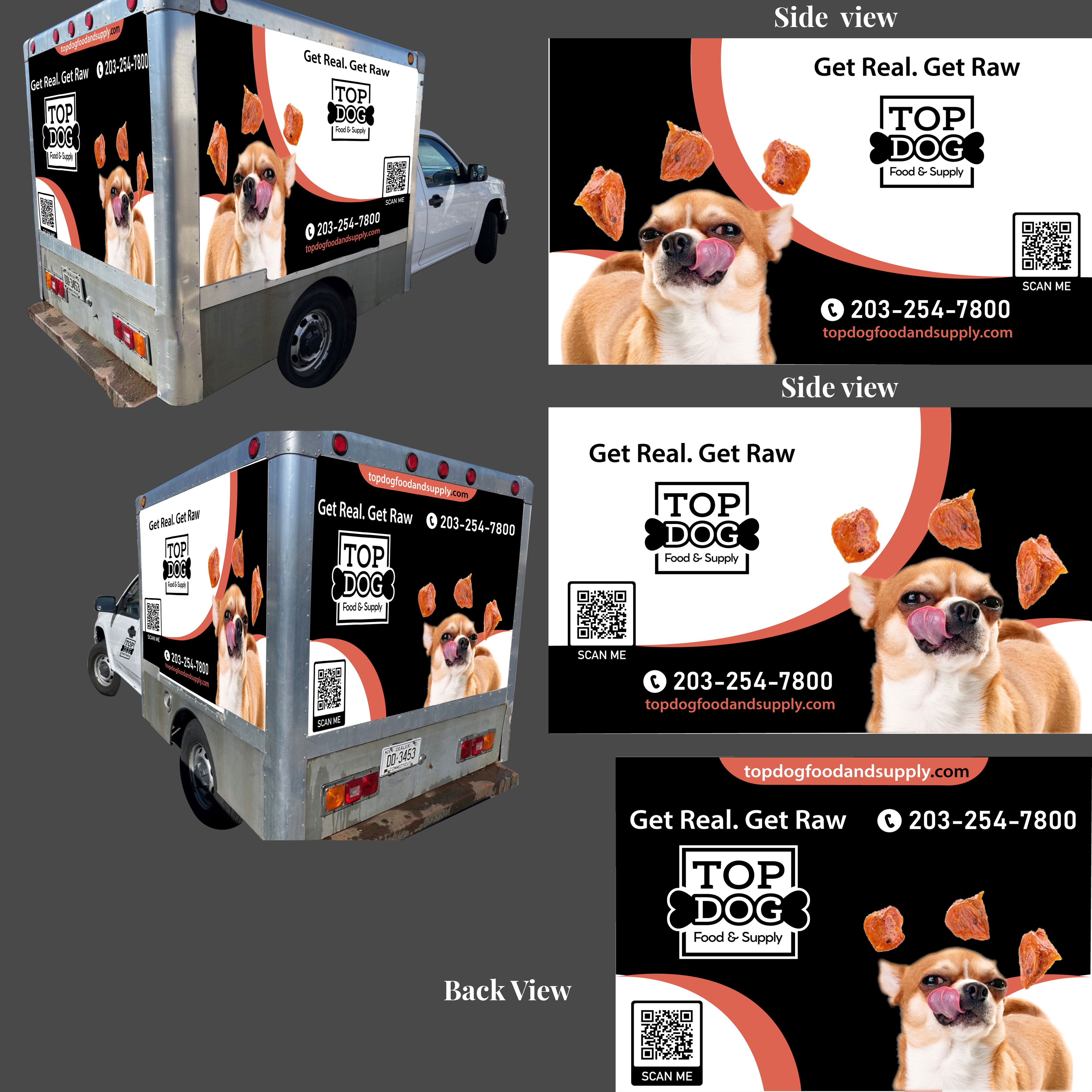 Car Wrap-Design von JS_Design für Top Dog Food and Supply, LLC | Design #26642235
