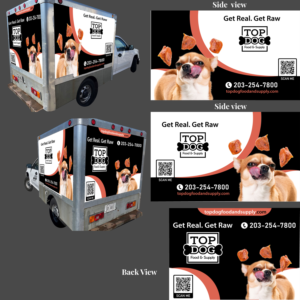 Car Wrap Design by JS_Design for Top Dog Food and Supply, LLC | Design: #26642235