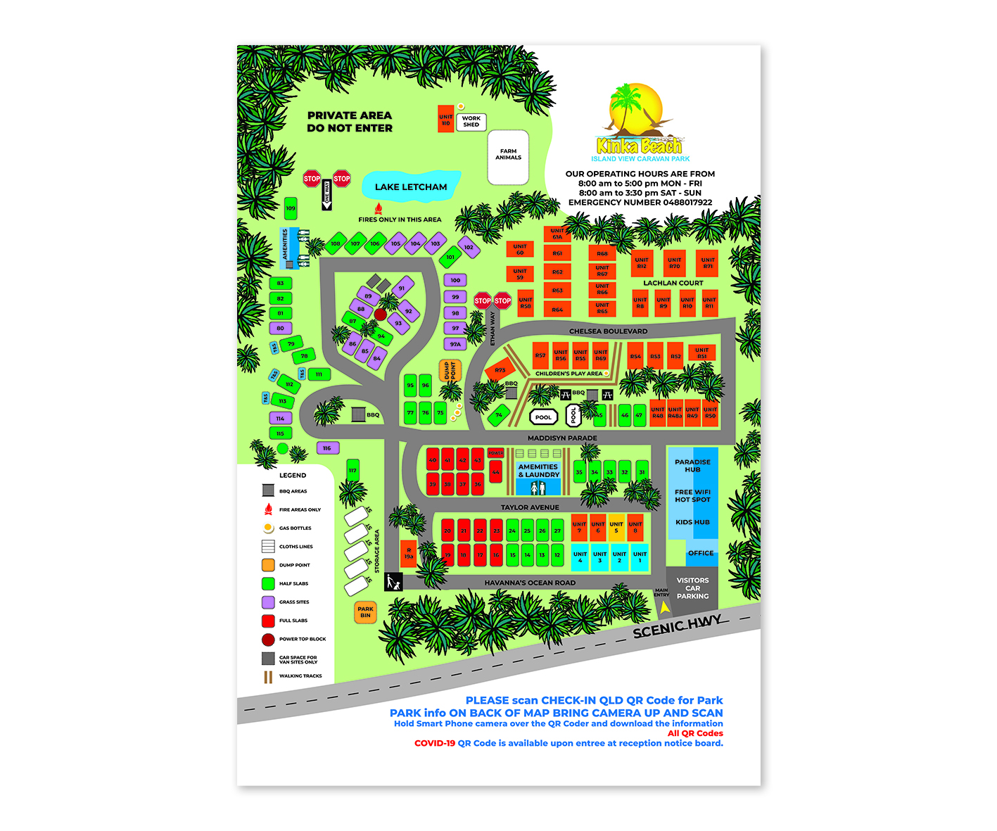 Grafik-Design von Emmi für Island View Holiday Park Pty Ltd | Design #26625809