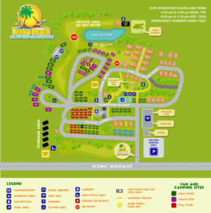 Grafik-Design von Logo Blox für Island View Holiday Park Pty Ltd | Design: #26620160