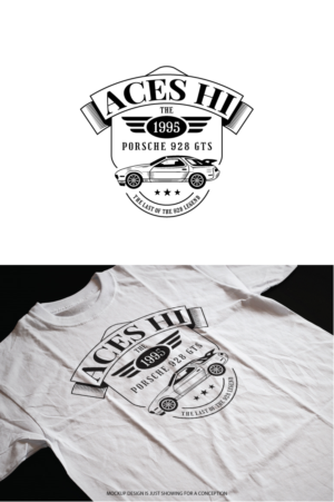 ACES HI - The 1995 Porsche 928 GTS - The last of the 928 legend | Design de Logo par somani