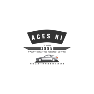 ACES HI - The 1995 Porsche 928 GTS - The last of the 928 legend | Diseño de Logo por Gerald Design 3