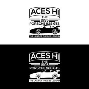 ACES HI - The 1995 Porsche 928 GTS - The last of the 928 legend | Diseño de Logo por Cah RE 2