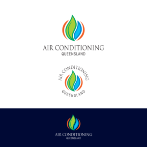 Air Conditioning Queensland | Logo Design by Samantha Ward Design
