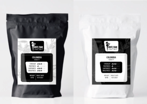 Label Design for White Foam Specialty Coffee Roasters | Aufkleber-Design von grrssn
