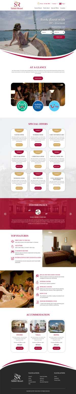 Web Design par MAZY pour Belfild Sofia EOOD | Design : #26614498