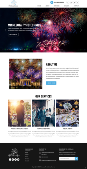 Web Design by pb for WebDuck Designs | Design: #26623617