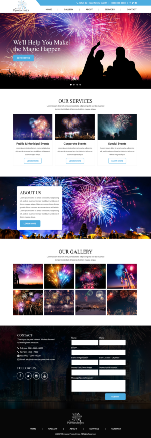 Web Design by Titan Eagle for WebDuck Designs | Design: #26622428