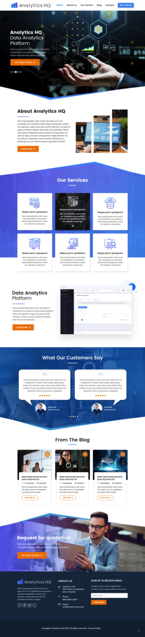 Web Design by pb for Open Source Systems, LLC | Design: #26616506