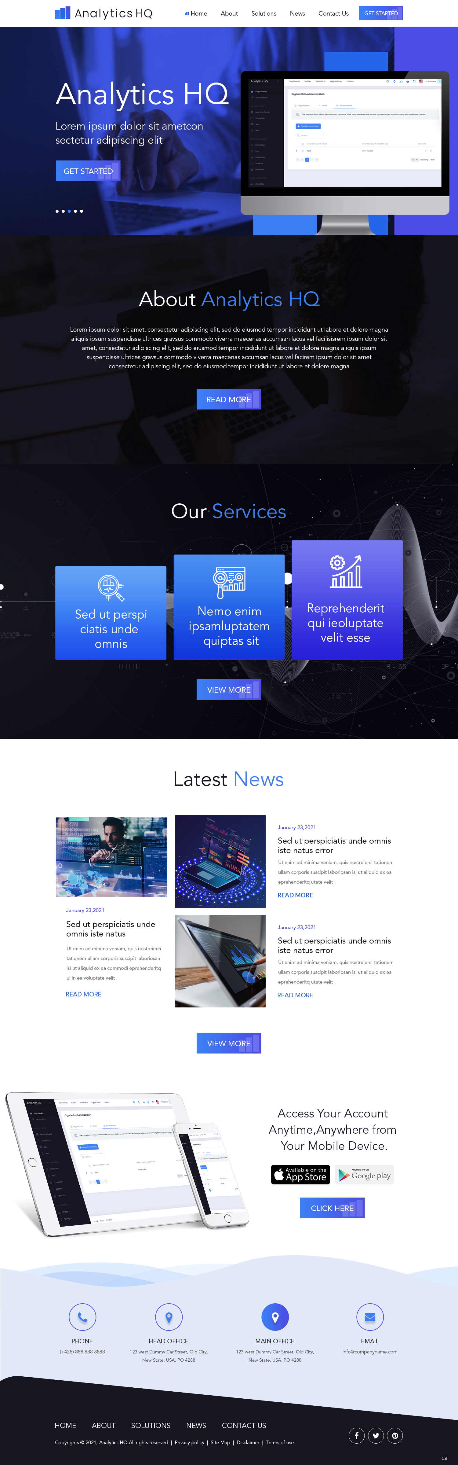 Web Design by pb for Open Source Systems, LLC | Design #26616509