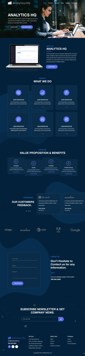 Web Design by pb for Open Source Systems, LLC | Design: #26616515