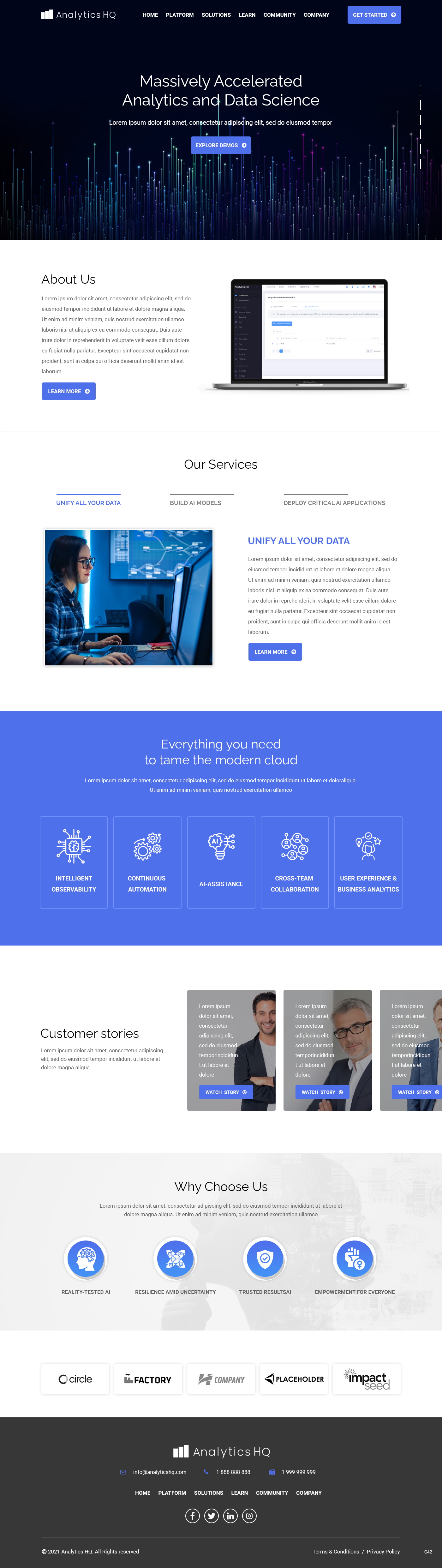 Web Design by pb for Open Source Systems, LLC | Design #26616516