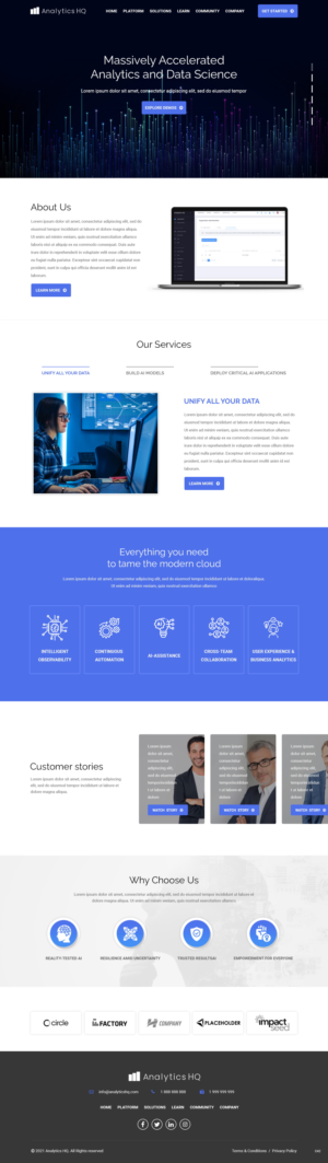 Web Design by pb for Open Source Systems, LLC | Design: #26616516
