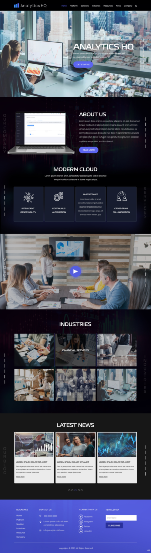 Web Design by pb for Open Source Systems, LLC | Design: #26616518