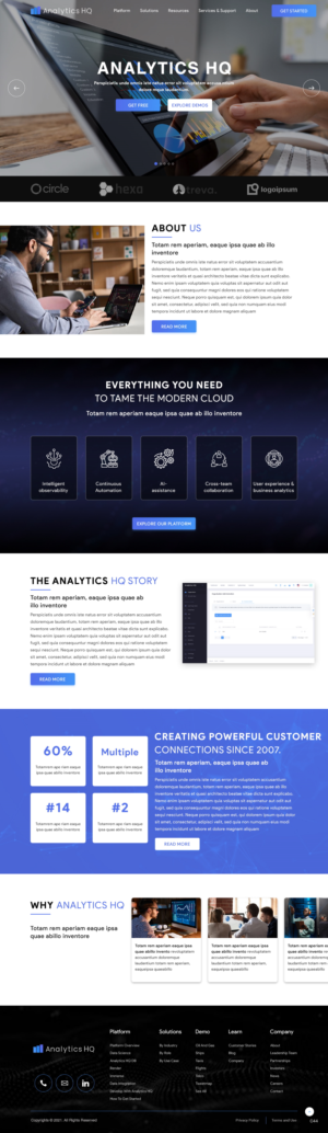 Web Design by pb for Open Source Systems, LLC | Design: #26616526