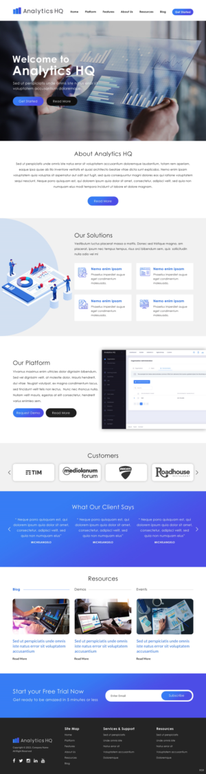 Web Design by pb for Open Source Systems, LLC | Design: #26616529