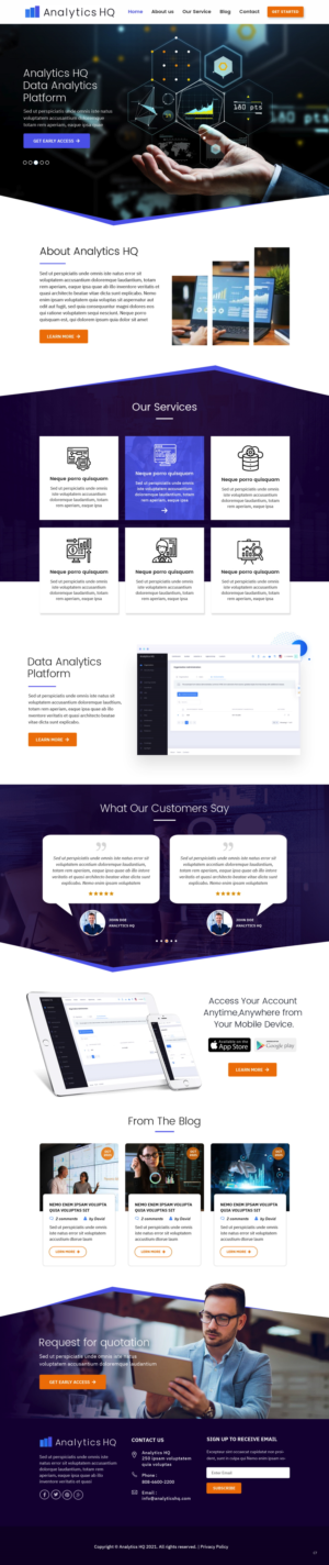 Web Design by pb for Open Source Systems, LLC | Design: #26641106