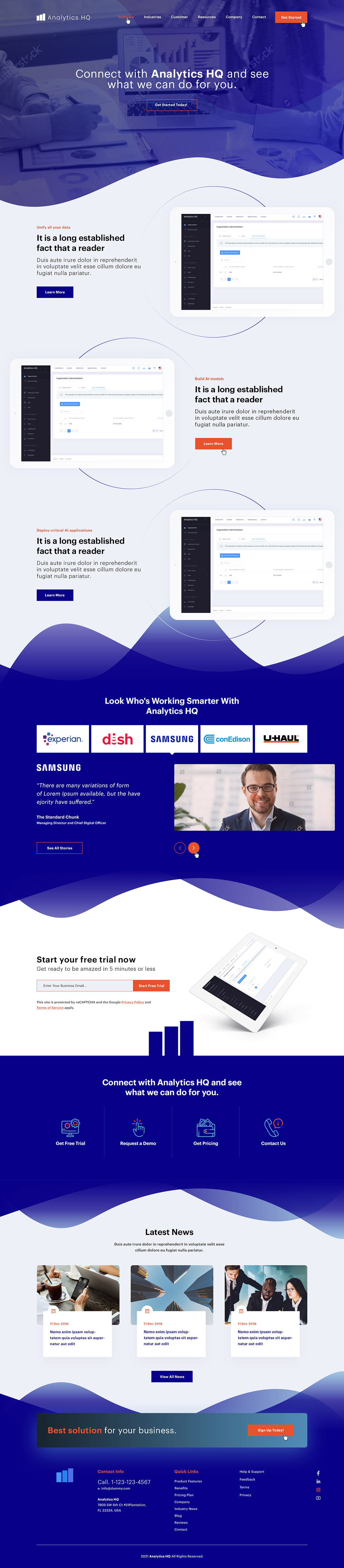 Web Design by Ved Web Services for Open Source Systems, LLC | Design #26649302