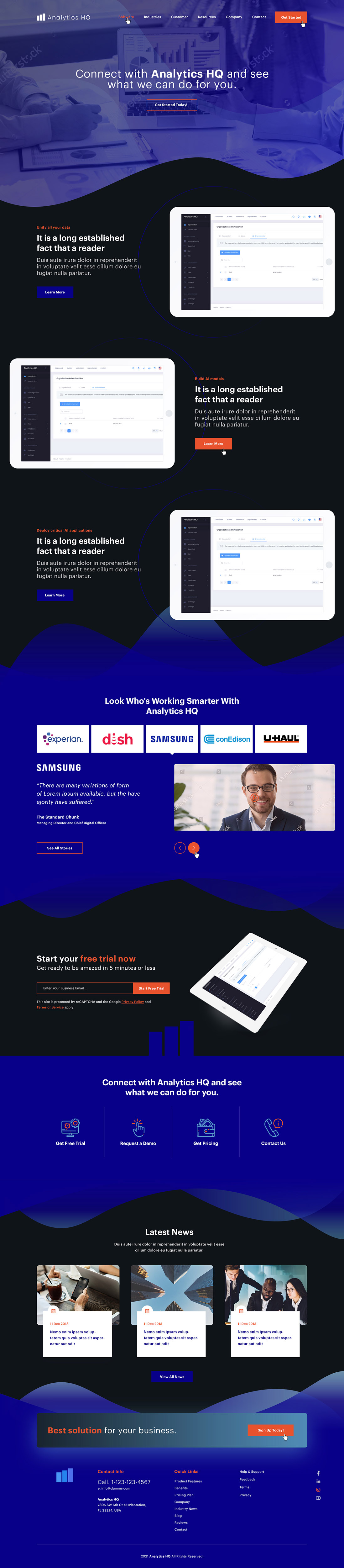 Web Design by Ved Web Services for Open Source Systems, LLC | Design #26649303