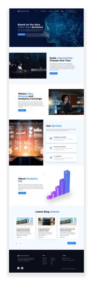 Web Design by Adeel Rahman for Open Source Systems, LLC | Design: #26640065
