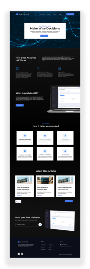 Web Design by Adeel Rahman for Open Source Systems, LLC | Design: #26649165