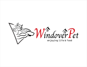 "dog & cat sketch" Windover Pet with tag line under logo "enjoying life & food" | Logo Design by BNdesigner