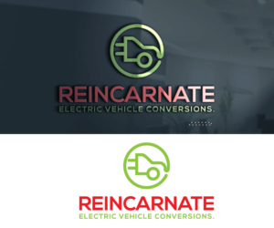Logo Design by giklok pros for Reincarnate Electric Vehicle Conversions | Design: #26614430