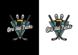 Geri Hat Tricks Hockey Jersey logo