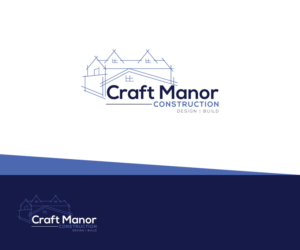 Craft Manor Construction | Logo Design by Iris 3