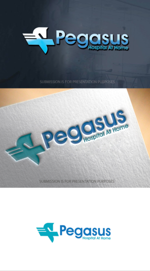 Pegasus Hospital At Home | Logo-Design von graphicevolution