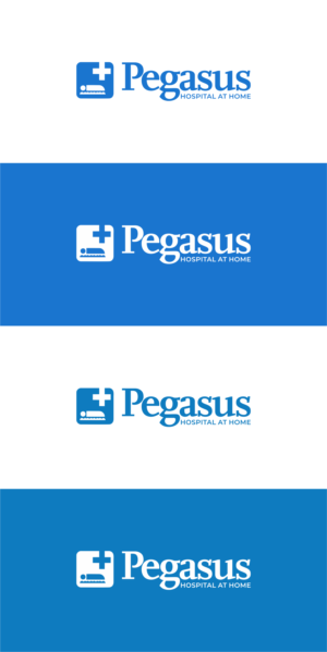 Pegasus Hospital At Home | Logo Design by sonimaulana.dc