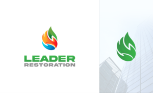 Logo Design by meolico for Leader Restoration | Design #26617082