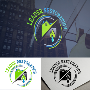 Logo Design by Wonderful design for Leader Restoration | Design: #26614997