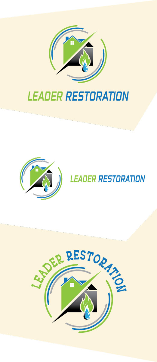 Logo Design by Wonderful design for Leader Restoration | Design #26614999