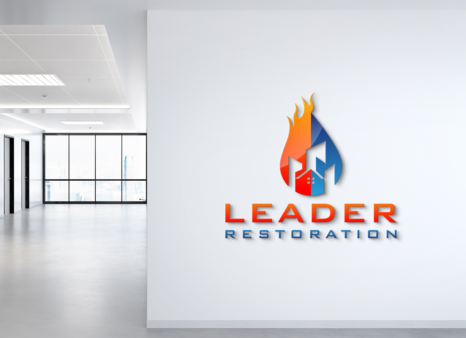 Logo Design by Deziners Zone for Leader Restoration | Design #26630275