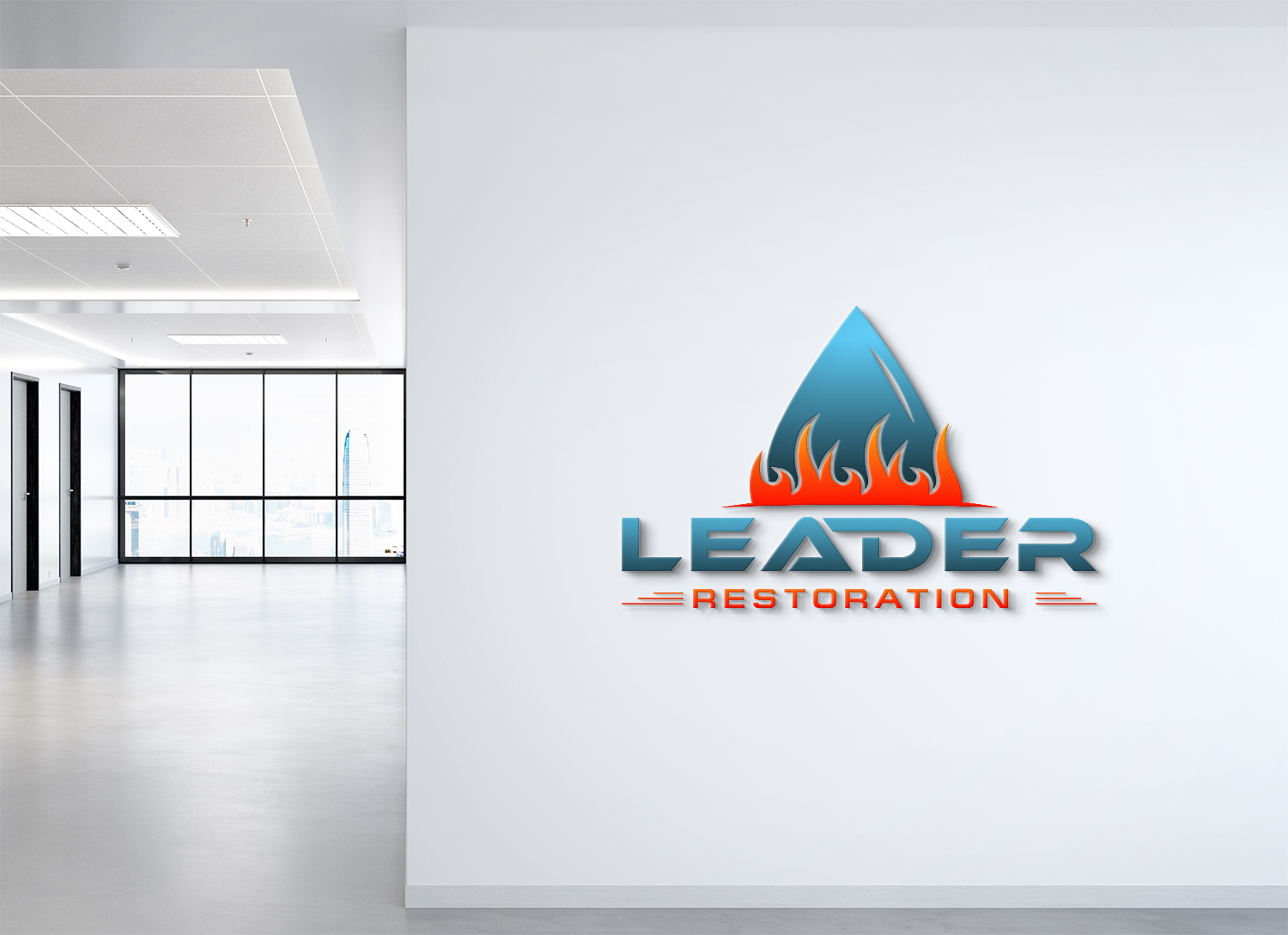 Logo-Design von Deziners Zone für Leader Restoration | Design #26630279