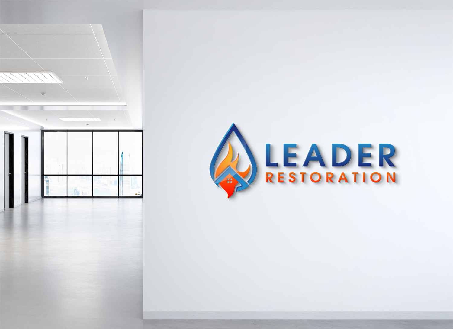 Logo-Design von Deziners Zone für Leader Restoration | Design #26630280