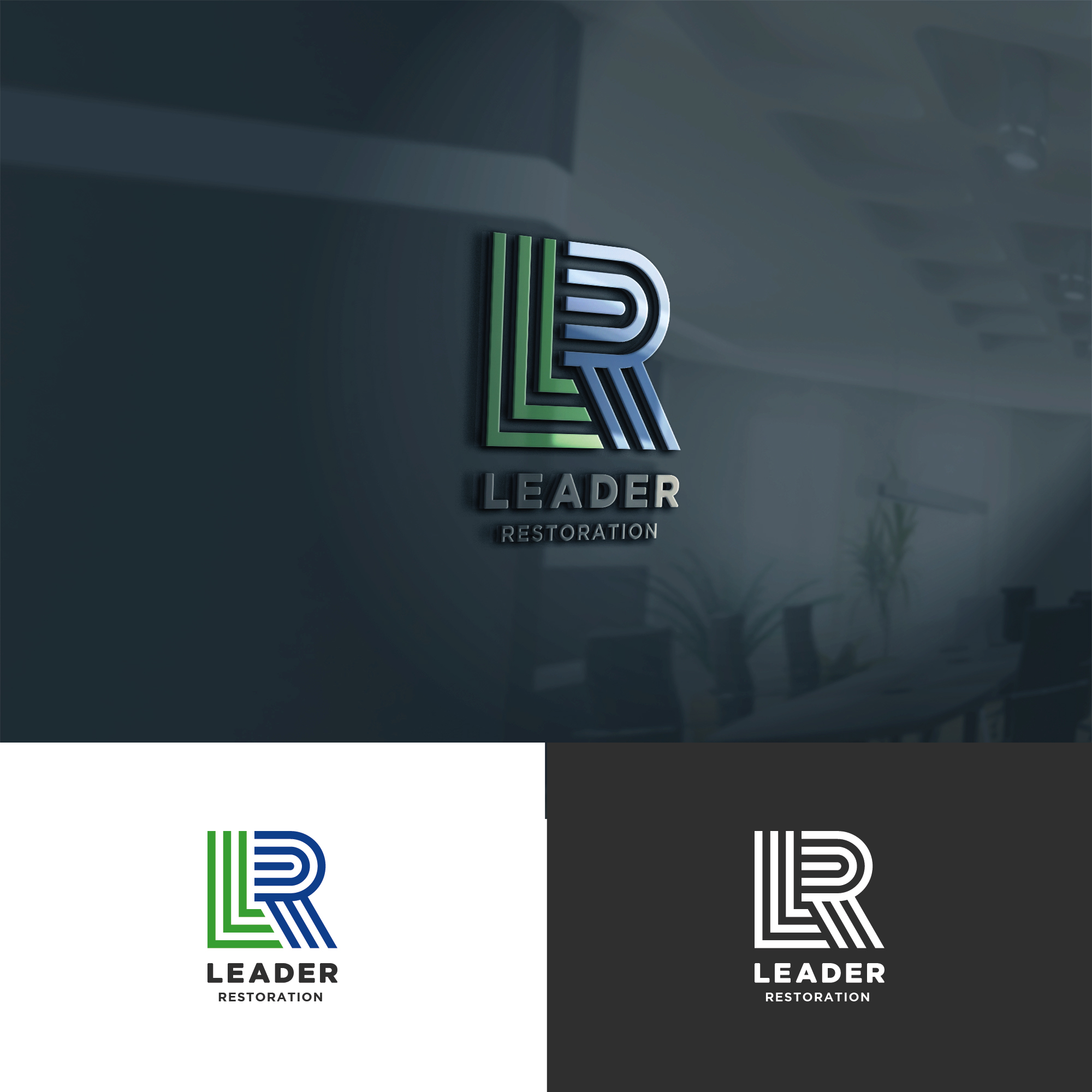 Logo-Design von UNMESH PT für Leader Restoration | Design #26615091