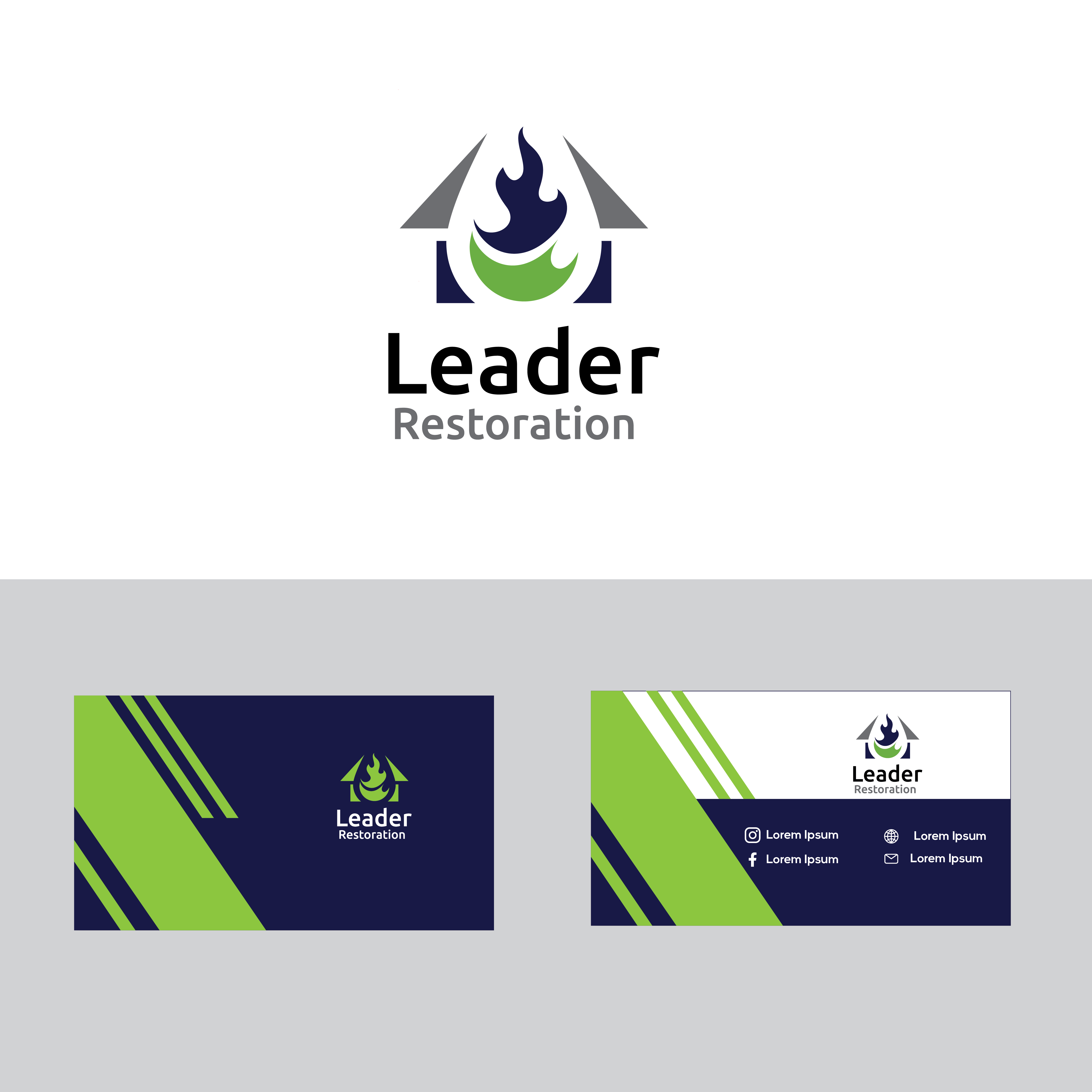 Logo-Design von dskyvbc für Leader Restoration | Design #26628082
