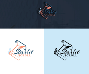 'Starlit Scroll' | Design de Logo par hjyoo