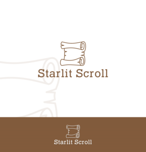 'Starlit Scroll' | Logo Design by ecorokerz