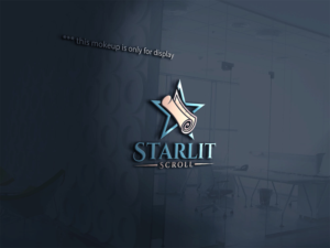 'Starlit Scroll' | Design de Logo par Ochieng