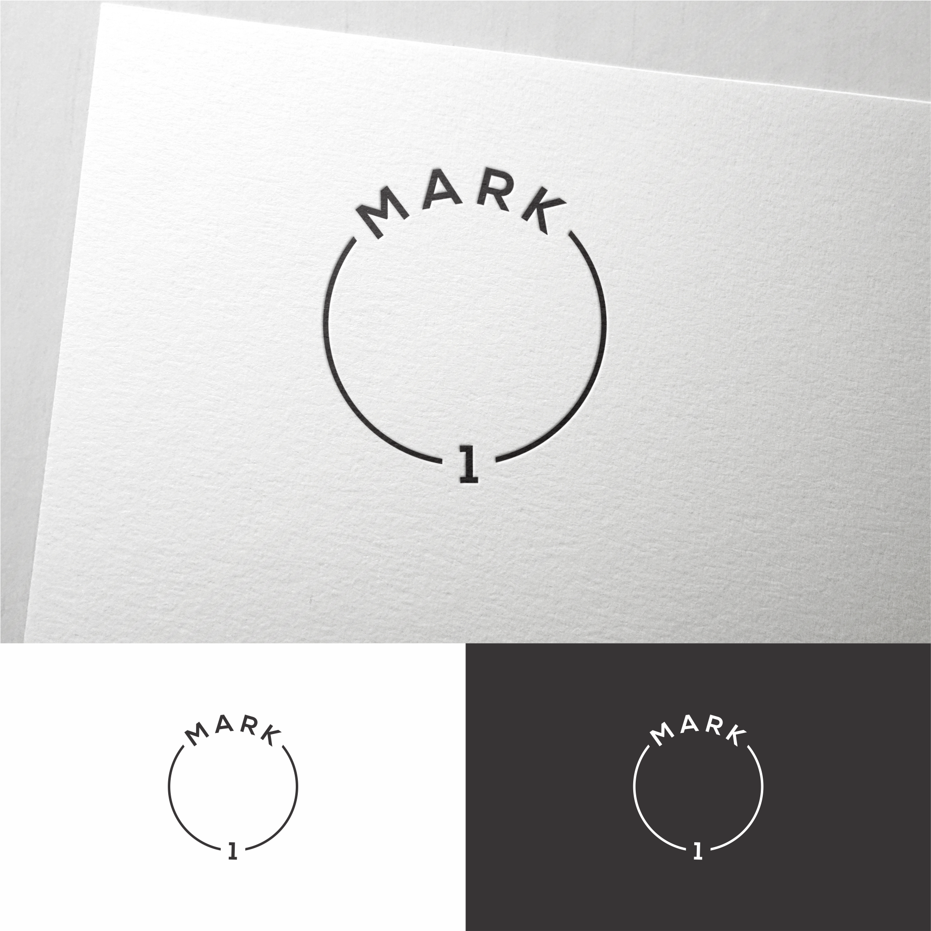 Logo Design by saher khan 2 for MARK1 | Design #26616887