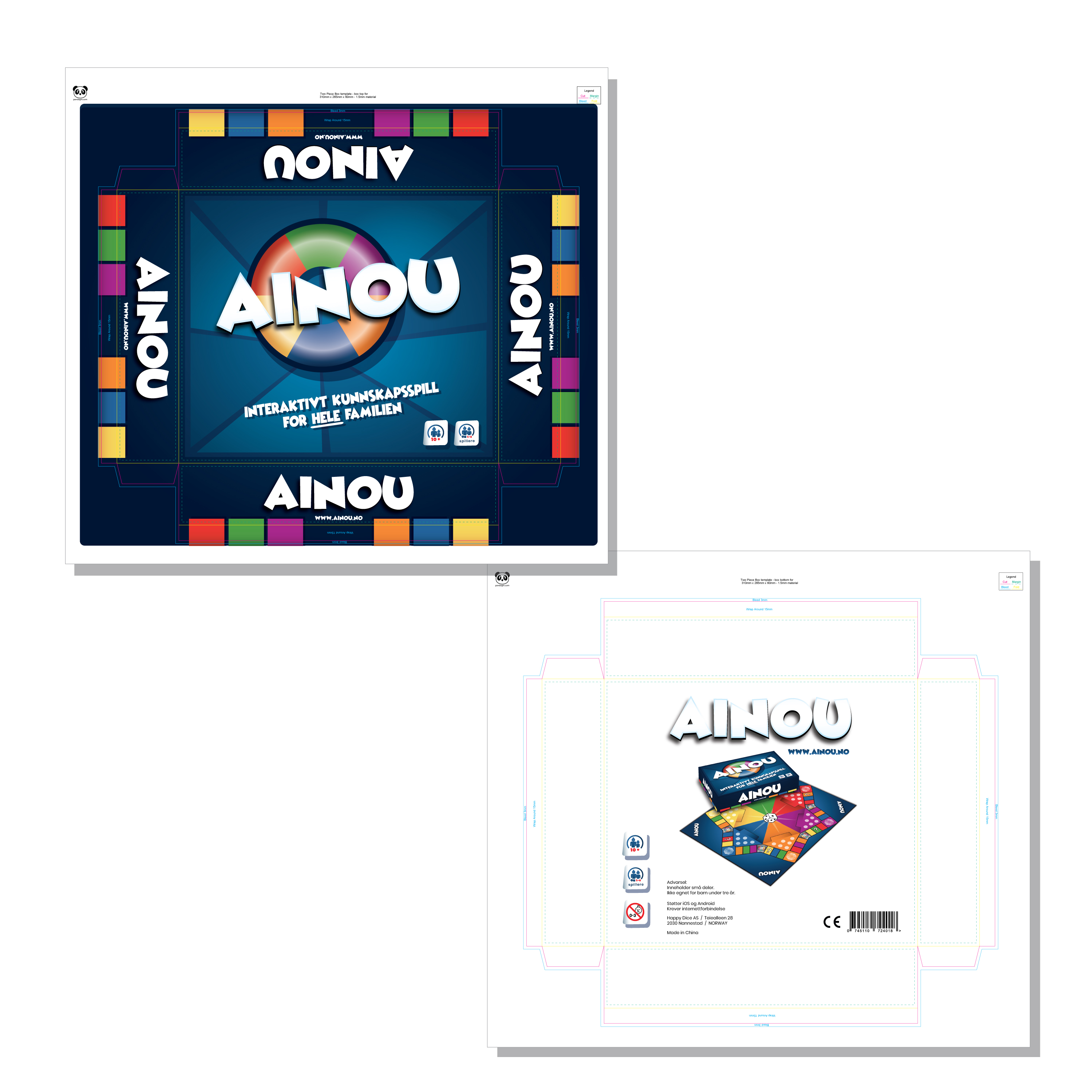 Grafik-Design von wall-jamboree für Happy Dice | Design #26636510