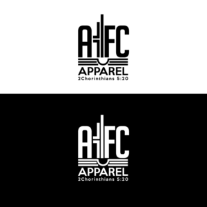 AFC Apparel or Icon Logo with letter Ambassadors For Christ | Logo Design by Graphic Bricks