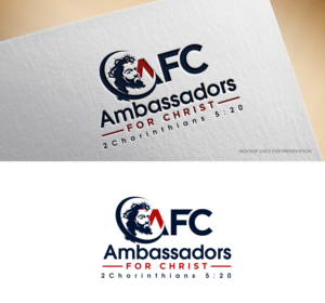 AFC Apparel or Icon Logo with letter Ambassadors For Christ | Logo Design by Mono.co