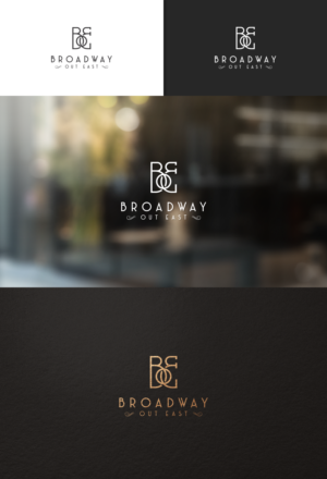 Broadway Out East | Logo Design by Paperfox Designs