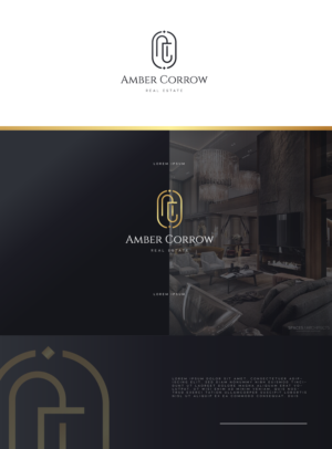 Amber Corrow Real Estate | Logo Design by Ng V Duc