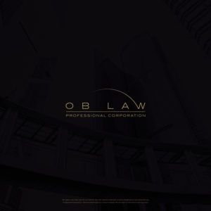 OB Law Professional Corporation | Logo Design by ds | designstructure